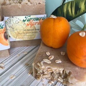 Turmeric Apricot Exfoliating All-Natural Soap